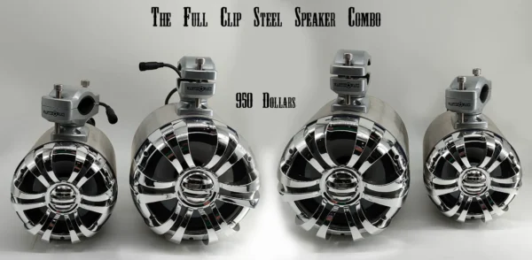 THE FULL CLIP: 1PAIR X FMJ 6.5 SPEAKERS AND 1PAIR X FMJ 5.25 SPEAKERS